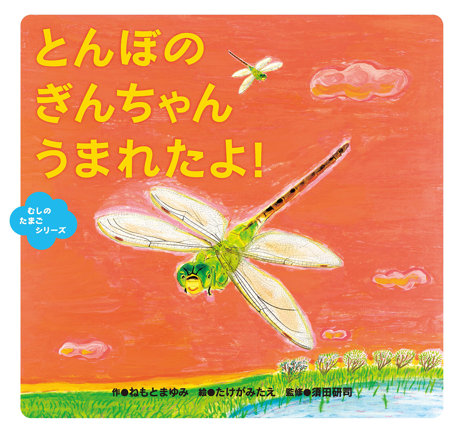 とんぼの ぎんちゃん うまれたよ むしのたまごシリーズ ねもとまゆみ たけがみたえ 須田研司 童心社 とんぼの ぎんちゃん うまれたよ むしのたまごシリーズ ねもとまゆみ たけがみたえ 須田研司 童心社