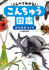 くらべてわかる！　こんちゅう図鑑　からだのつくり