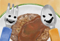 あーんして、ぱくっ!