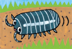 ダンゴムシの だんぺいくん
