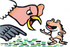 ひきがえるとはげたか