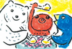 しろくまさんたちの おしょうがつ